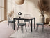 Masă dining extensibilă Silva - 1014, Moca deschis, 120x74x75 cm, SKU 974NMB2221, imagine 2