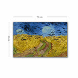 Tablou Canvas Corb, Multicolor, 70 x 45 cm