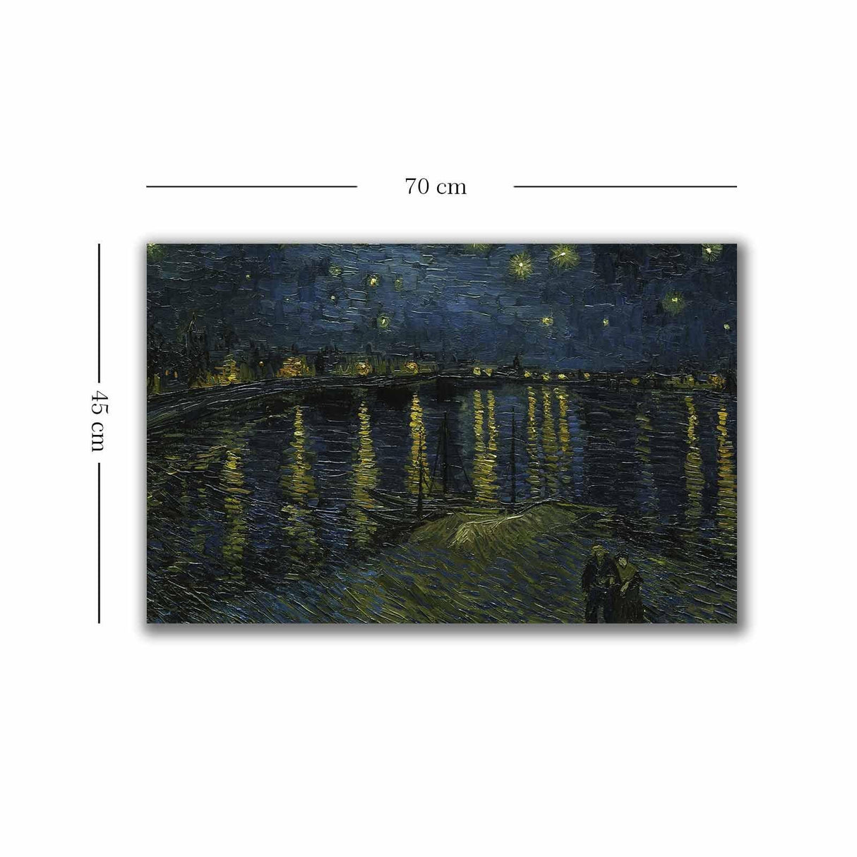 Tablou Canvas Port, Multicolor, 70 x 45 cm