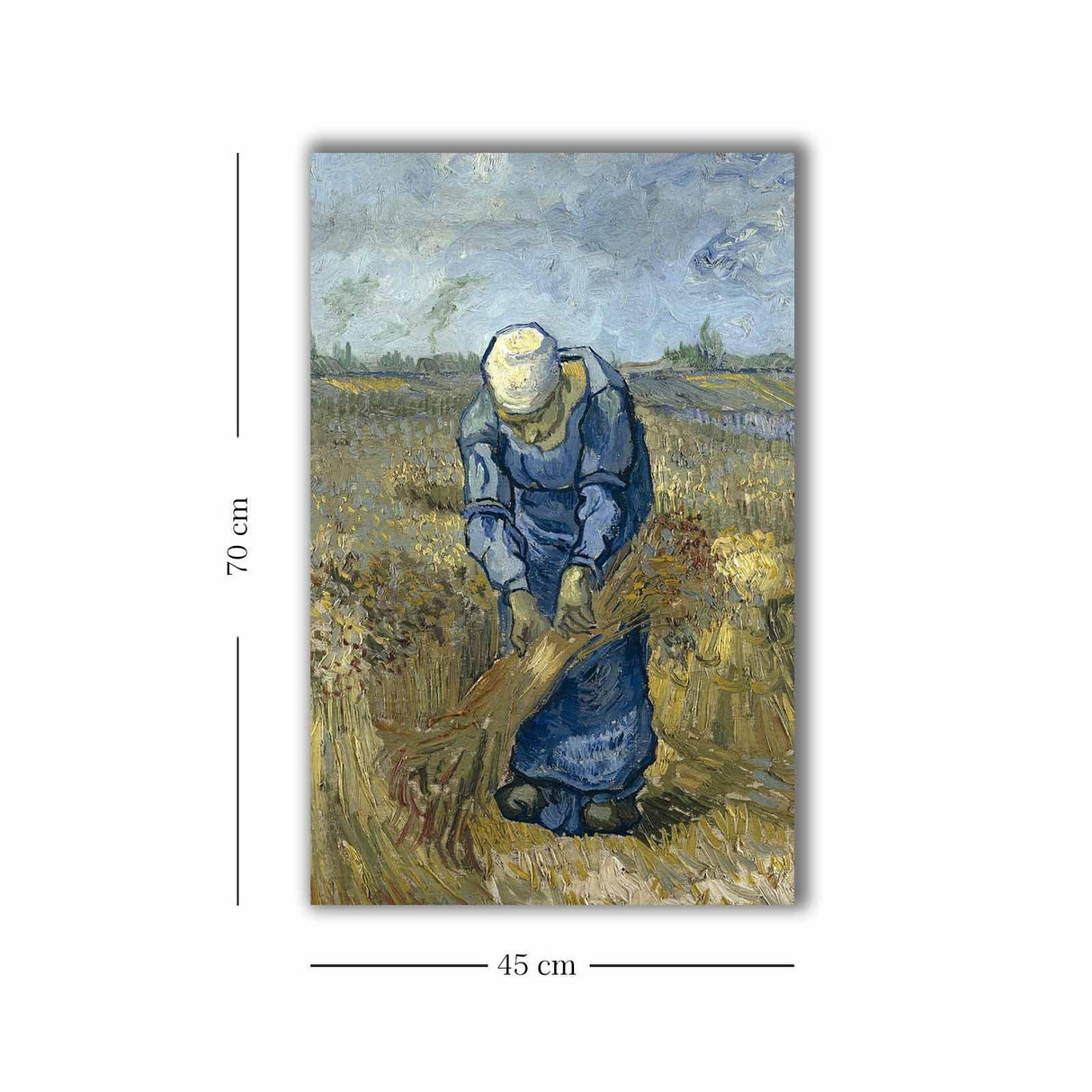 Tablou Canvas Farm, Multicolor, 70 x 45 cm