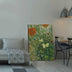 Tablou Canvas Fluturi, Verde, 100 x 70 cm, SKU 978VNC1178