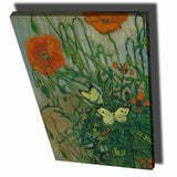 Tablou Canvas Fluturi, Verde, 100 x 70 cm