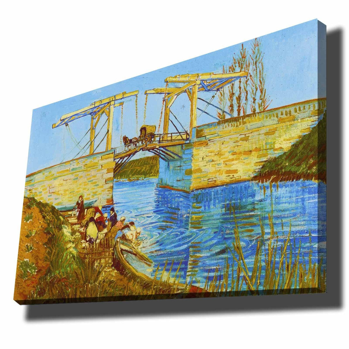 Tablou Canvas Pod Vechi Retractabil , Multicolor, 100 x 70 cm