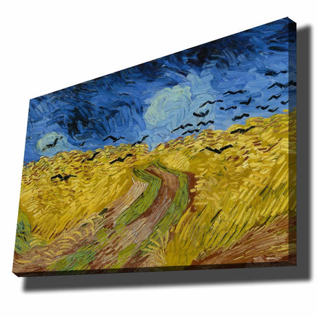 Tablou Canvas Corbi, Multicolor, 100 x 70 cm