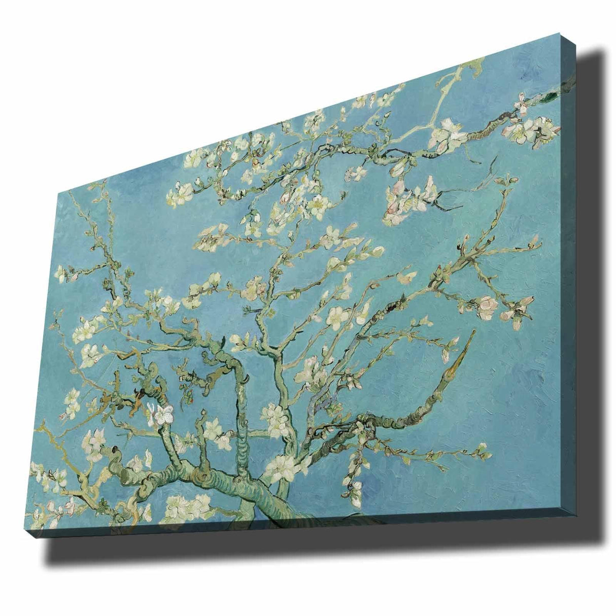 Tablou Canvas Copac inflorit, Multicolor, 100 x 70 cm