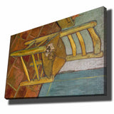 Tablou Canvas Scaun, Multicolor, 100 x 70 cm