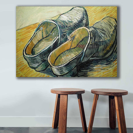 Tablou Canvas Old Shoes, Multicolor, 100 x 70 cm