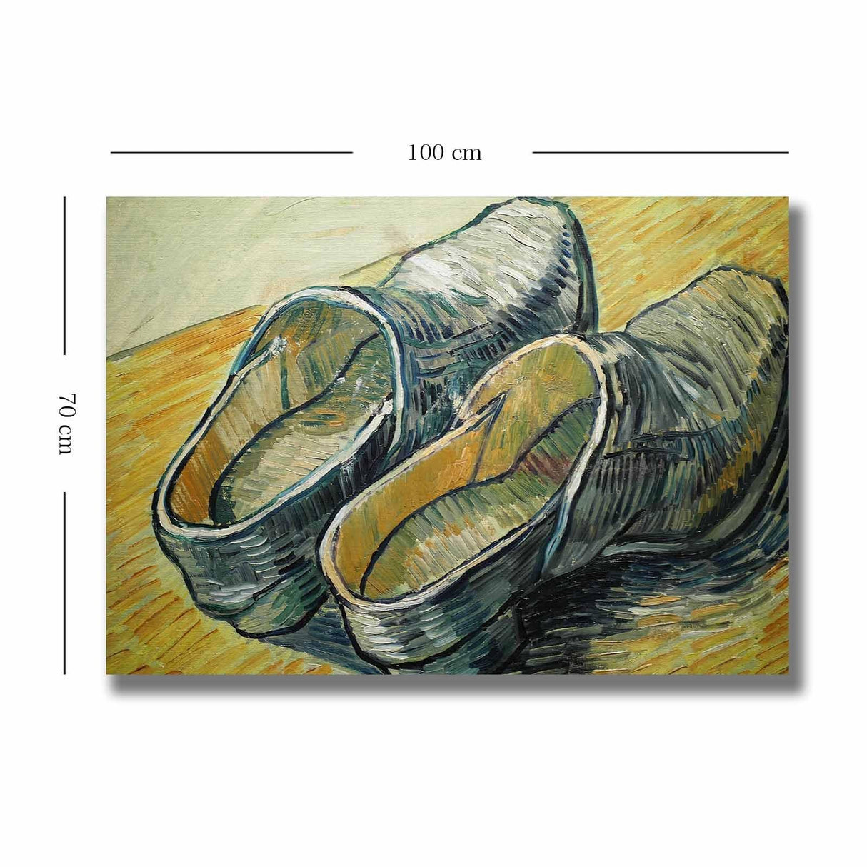 Tablou Canvas Old Shoes, Multicolor, 100 x 70 cm