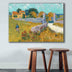 Tablou Canvas Casa de Vacanta, Multicolor, 100 x 70 cm, SKU 978VNC1243