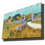 Tablou Canvas Casa de Vacanta, Multicolor, 100 x 70 cm