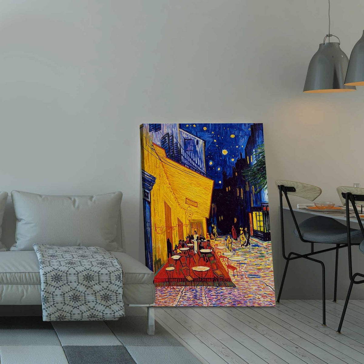 Tablou Canvas Centrul Vechi Sibiu, Multicolor, 100 x 70 cm, SKU 978VNC1247