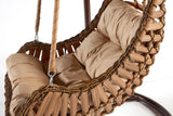 Balansoar de grădină Alacati Orgu, Diverse culori, 120x106x214 cm - Maro | SKU: 991DVN1201 | Balansoar de grădină Alacati Orgu, 120x106x214 cm, varianta Maro, produs pentru amenajarea locuinței, disponibil online în România la CasaMob