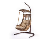 Balansoar de grădină Alacati Orgu, Diverse culori, 120x106x214 cm - Maro | SKU: 991DVN1201 | Balansoar de grădină Alacati Orgu, 120x106x214 cm, varianta Maro, produs pentru amenajarea locuinței, disponibil online în România la CasaMob
