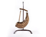 Balansoar de grădină Alacati Orgu, Diverse culori, 120x106x214 cm - Maro | SKU: 991DVN1201 | Balansoar de grădină Alacati Orgu, 120x106x214 cm, varianta Maro, produs pentru amenajarea locuinței, disponibil online în România la CasaMob