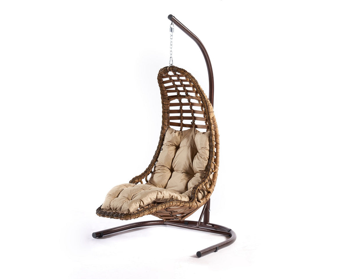 Maro | SKU: 991DVN1202 | Balansoar de grădină Bodrum, 120x106x214 cm, varianta Maro, produs pentru amenajarea locuinței, disponibil online în România la CasaMob