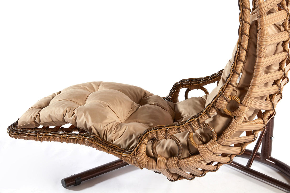 Balansoar de grădină Bodrum, Diverse culori, 120x106x214 cm - Maro | SKU: 991DVN1202 | Balansoar de grădină Bodrum, 120x106x214 cm, varianta Maro, produs pentru amenajarea locuinței, disponibil online în România la CasaMob