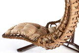 Balansoar de grădină Bodrum, Diverse culori, 120x106x214 cm - Maro | SKU: 991DVN1202 | Balansoar de grădină Bodrum, 120x106x214 cm, varianta Maro, produs pentru amenajarea locuinței, disponibil online în România la CasaMob