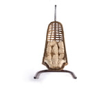 Balansoar de grădină Bodrum, Diverse culori, 120x106x214 cm - Maro | SKU: 991DVN1202 | Balansoar de grădină Bodrum, 120x106x214 cm, varianta Maro, produs pentru amenajarea locuinței, disponibil online în România la CasaMob