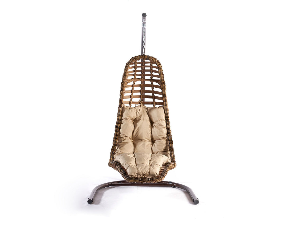 Maro | SKU: 991DVN1202 | Balansoar de grădină Bodrum, 120x106x214 cm, varianta Maro, produs pentru amenajarea locuinței, disponibil online în România la CasaMob
