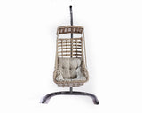 Balansoar de grădină Alacati Orgu, Diverse culori, 120x106x214 cm - Crem | SKU: 991DVN1205 | Balansoar de grădină Alacati Orgu, 120x106x214 cm, varianta Crem, produs pentru amenajarea locuinței, disponibil online în România la CasaMob