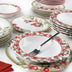 Serviciu de masă 24 bucăți PRS 532, Roșu - Alb - Verde, 25x25x2 cm, SKU 994HLN1116, imagine 1