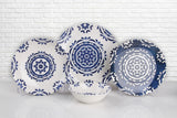 Serviciu de masă 24 bucăți T PRS 609, Multicolor, 25x25x2 cm