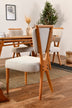 Set 2 scaune Palace v2, Stejar - Crem, 47x45x92 cm, SKU 998VOW1101, imagine 2
