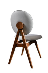 Set 2 scaune Touch v2, Diverse culori, 54x55x93 cm - Nuc - Crem | SKU: 998VOW1113 | Set 2 scaune Touch v2, 54x55x93 cm, varianta Nuc - Crem, produs pentru amenajarea locuinței, disponibil online în România la CasaMob