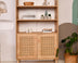 Bibliotecă Hazeran, Stejar, 90x41x156.6 cm, SKU 998VOW1159, imagine 5