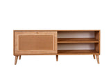 Comodă TV Jüt 140, Stejar, 138x41x15 cm