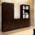 Biblioteca Amazon cu patru usi din lemn 80x40x200cm - 069-000044