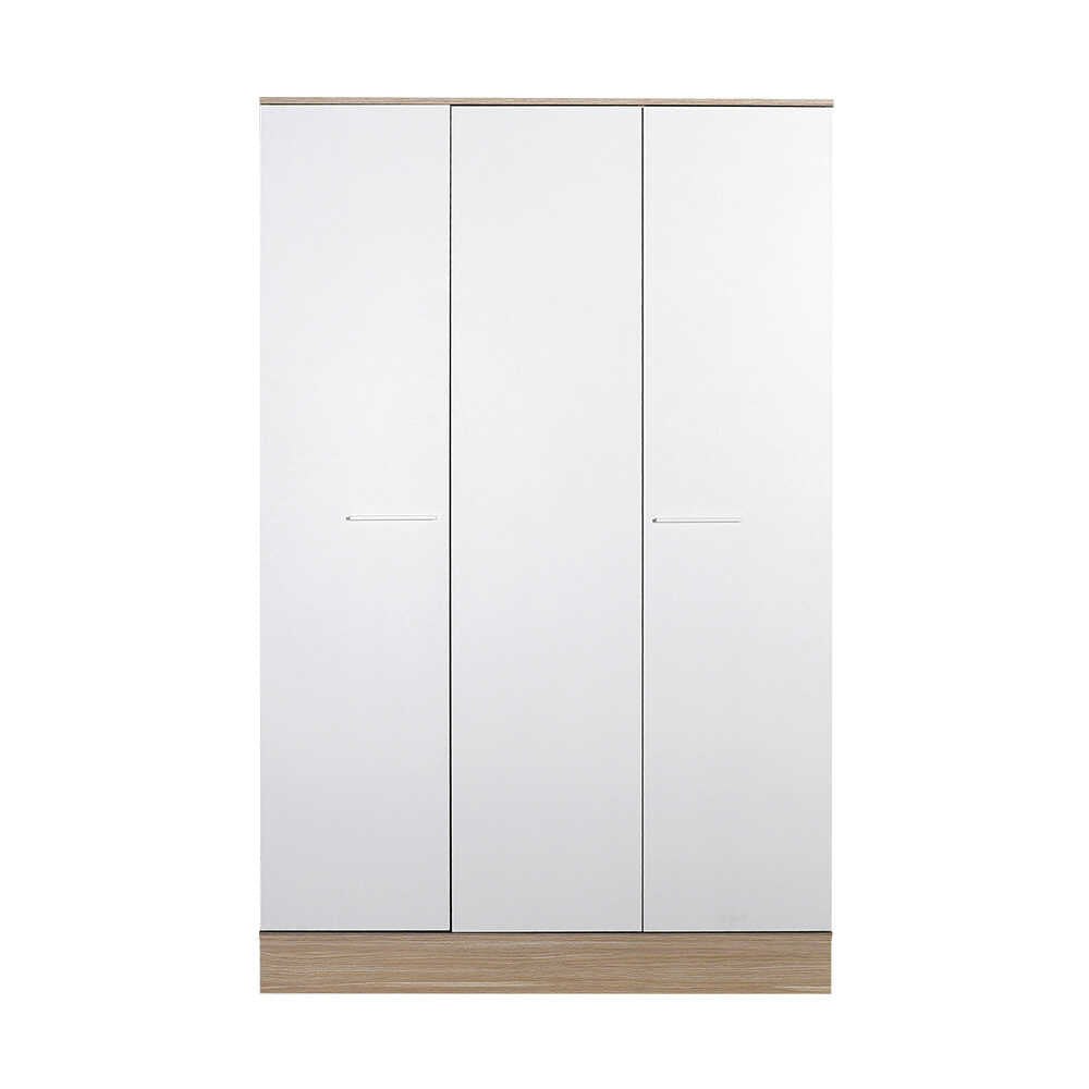 Dulap Haine GRD-830-MB-3 Home Collection® Base, 3 usi, Alb, 120x197x52 cm