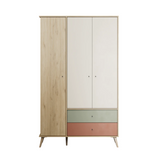 Dulap Haine TGR-933-FX-3 Home Collection® Tiffany, 3 usi, 2 sertare, Multicolor, 121x200x54 cm