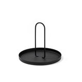 Accesoriu metalic decorativ Simi, Negru, 21x18 cm