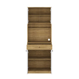 Dulap multifuncțional ADR-841-FB-2 Home Collection® Lungo, 4 uși și 1 sertar, Stejar-Alb, 72x195x45 cm