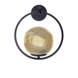 Aplica Blento metal, negru, D20x20 cm