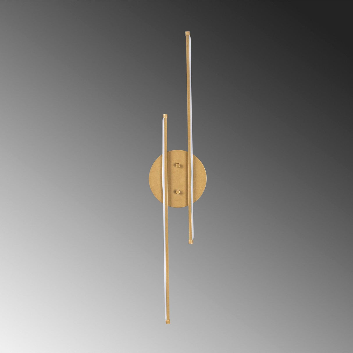 Aplica De Perete Balley, Auriu, 10x10x86 cm - Auriu