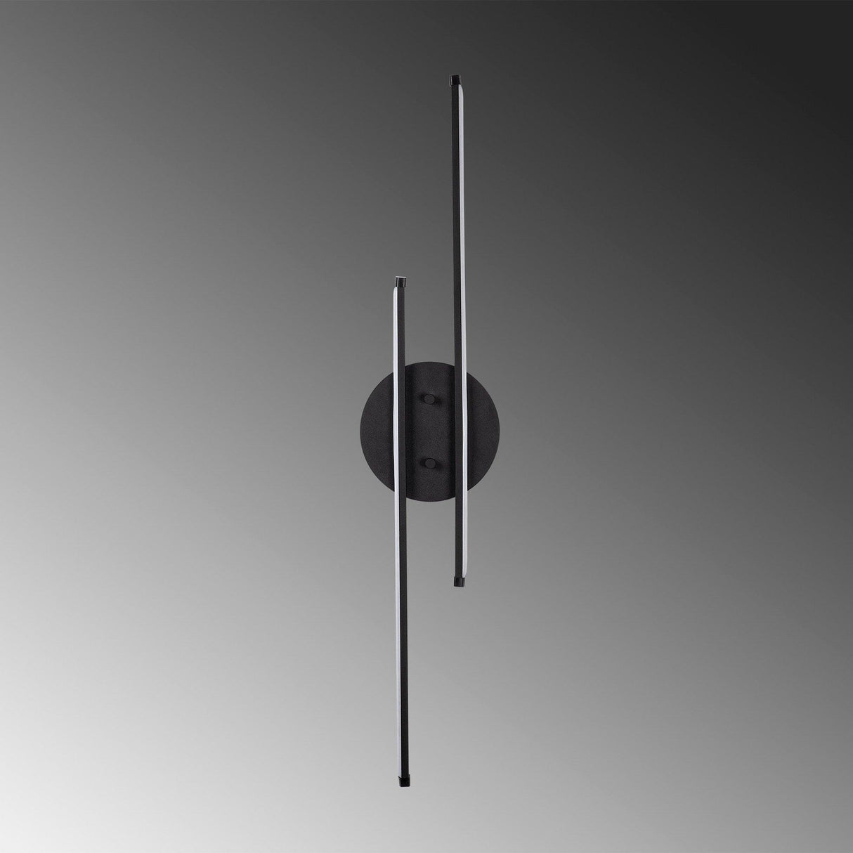 Aplica De Perete Balley, Auriu, 10x10x86 cm - Negru