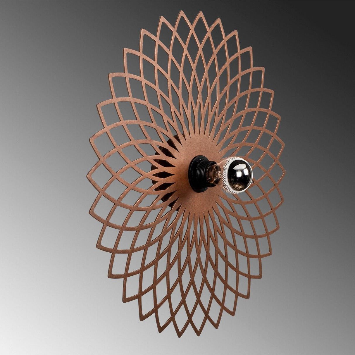 Aplica de perete Flowers, Cupru, 50x12x50 cm