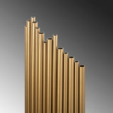 Aplica de perete Kara, Auriu, 18x8x40 cm