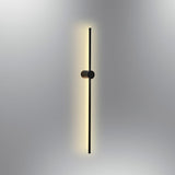 Aplica de perete L1174, Negru, 10x6x91 cm