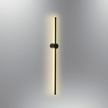 Aplica de perete L1174, Negru, 10x6x91 cm