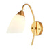 Aplica de perete LED Berak, Metal, 10x10x17 cm - 342-000112