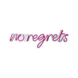 Aplica de Perete Neon No Regrets, 52x16 cm - Roz