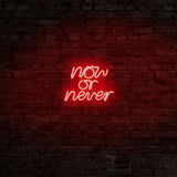 Aplica de Perete Neon Now or Never, 28x22 cm - Rosu