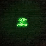 Aplica de Perete Neon Now or Never, 28x22 cm - Verde