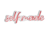 Aplica de Perete Neon Self Made, 48x16 cm - Roz