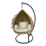 Balansoar Varur, Ratan, 120x105x195 cm - Bej