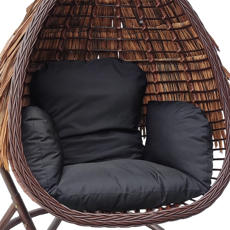 Balansoar Varur, Ratan, 120x105x195 cm - Maro