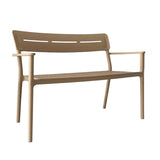 Bancă de grădină 2 locuri Cadrin, Diverse culori, 117x60x83 cm - Bej | SKU: 326-000091 | Bancă de grădină 2 locuri Cadrin, 117x60x83 cm, varianta Bej, produs pentru amenajarea locuinței, disponibil online în România la CasaMob